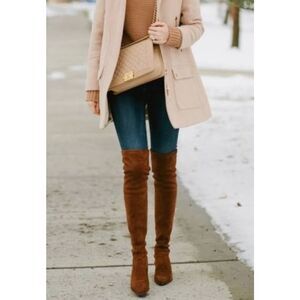 NWOB STEVE MADDEN Ramona Faux Suede Over The Knee Boot Size 7M